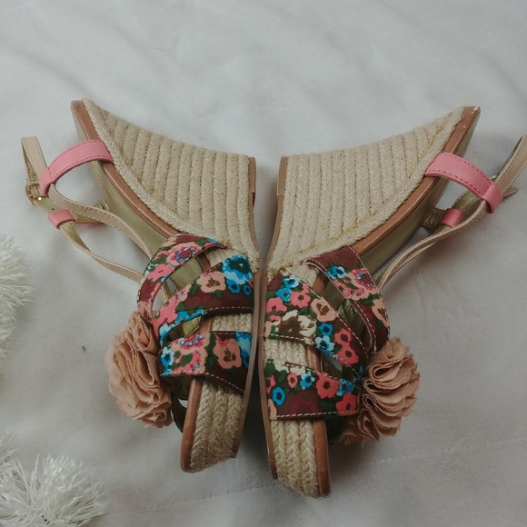 Seychelles Rogers Fabric Sandal Slingback Espadril - Picture 3 of 5